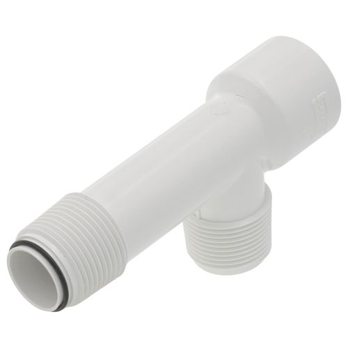 Main product image of 1" PVC Sch. 40 O-ring Sealed Manifold Tee (MIPT x FIPT x MIPT)