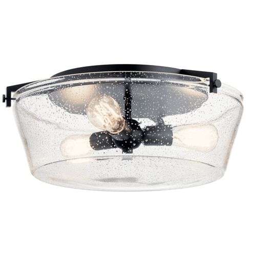 Main product image of Alton 3 Light Flush Mount (Black)