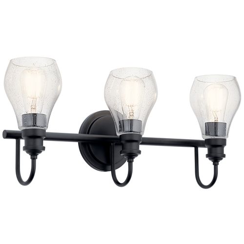 Main product image of Greenbrier 3 Light Vanity Light (Black)