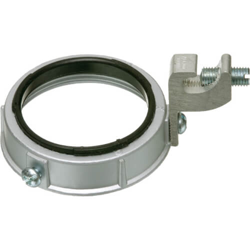 Main product image of 1-1/2" Zinc Die Cast Insulated Grounding Bushing w/ Lug