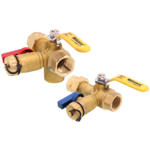 Main product image of 3/4" IPS Isolator E-X-P E3 Tankless Water Heater Valve Kit & 150 PSI PRV w/ Lever Handles (LF)