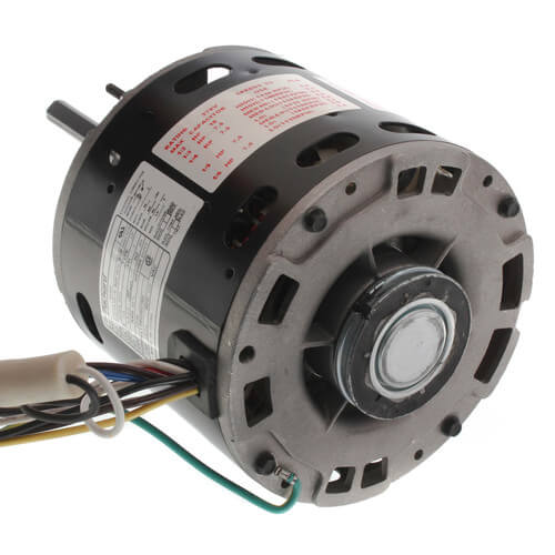 5-5/8" Multi-Horsepower Direct Drive Blower Motor (1/2-1/6 HP, 115V, 1075 RPM)