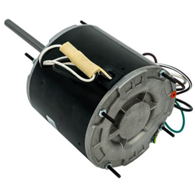 Main product image of 2-Speed, 5-5/8" High Temp. Condenser Fan Motor (1/3-1/5 HP, 1075 RPM, 208-230 V)
