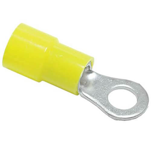 Main product image of #10 Stud Insulated Ring Terminals - 12-10 AWG (Blister Pack of 100), 455030