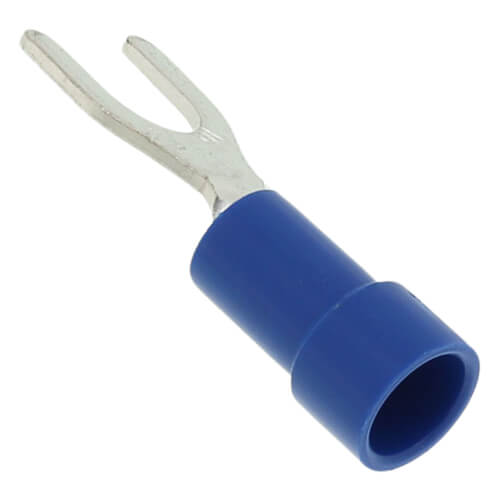 Main product image of #10 Stud Insulated Spade Terminals - 16-14 AWG (Blister Pack of 100), 455035