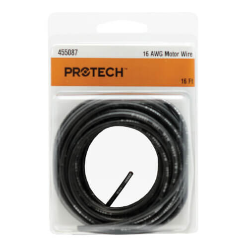 Main product image of 16 AWG Black Wire - 16 ft., 455087