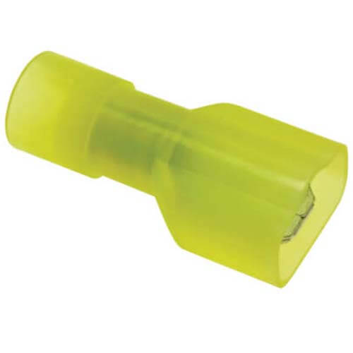Main product image of 1/4" Male Fully Insulated Quick Connects - 12-10 AWG (Blister Pack of 50), 455144