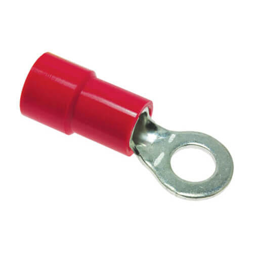 455147 Rheem 455147 1/4" Stud Insulated Ring Terminals 8 AWG