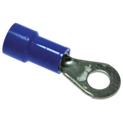 Main product image of #8 Stud Insulated Ring Terminals - 16-14 AWG (Blister Pack of 100), 455154