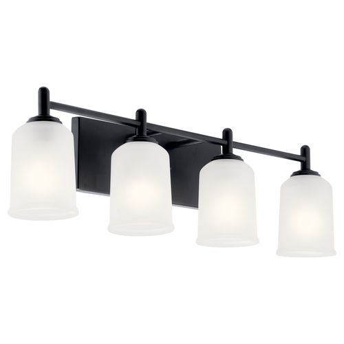 Main product image of Shailene 29.5" 4 Light Vanity Light w/ Satin Etched Glass (Brushed Nickel)