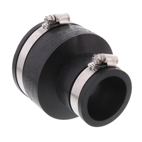 Main product image of 3" x 1-1/2" Rubber Coupling (Cast Iron or PVC to Cast Iron or PVC)