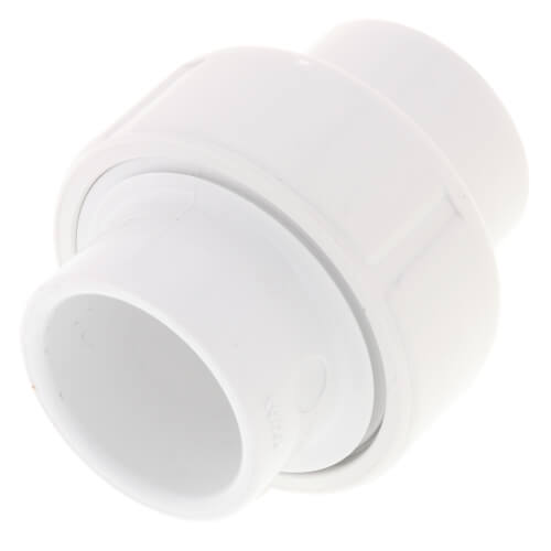 Main product image of 3/4" PVC Sch. 40 Socket Union w/ Buna-N O-ring