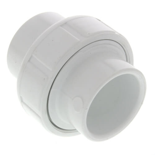 Main product image of 1" PVC Sch. 40 Socket Union w/ Buna-N O-ring
