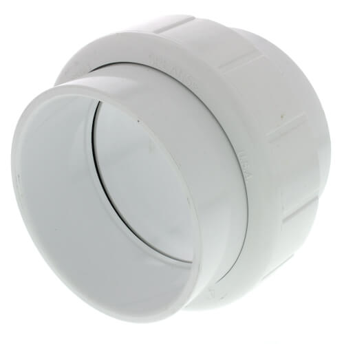 Main product image of 4" PVC Sch. 40 Socket Union w/ Buna-N O-ring