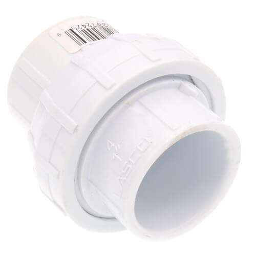 457010 Lasco 457010 1" PVC Sch. 40 Socket Union w/ BunaN Oring