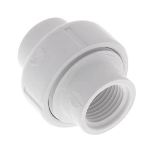 Main product image of 1/2" PVC Sch. 40 Female Union w/ Buna O-ring