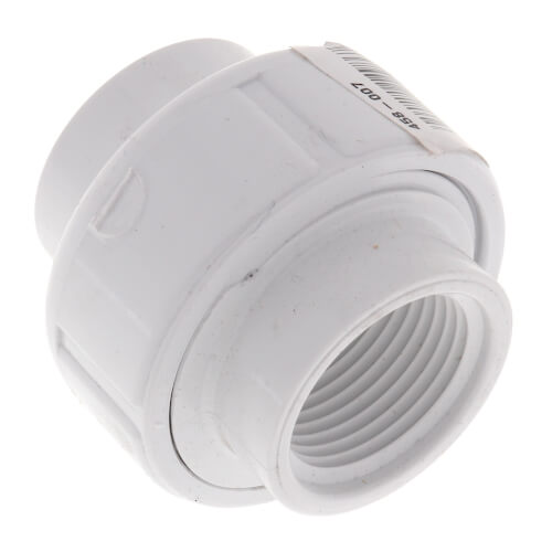 Main product image of 3/4" PVC Sch. 40 Female Union w/ Buna O-ring
