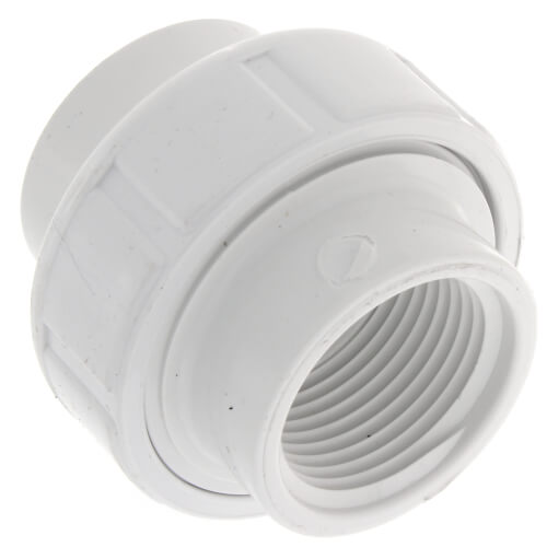 Main product image of 1" PVC Sch. 40 Female Union w/ Buna O-ring