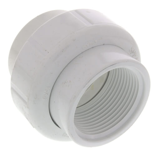 Main product image of 1-1/4" PVC Sch. 40 Female Union w/ Buna O-ring