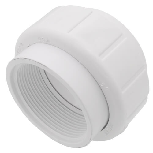Main product image of 3" PVC Sch. 40 Female Union w/ Buna O-ring