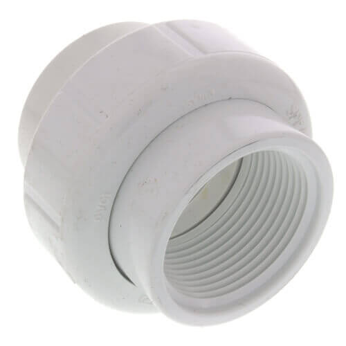 Main product image of 6" PVC Sch. 40 Female Union w/ Buna O-ring