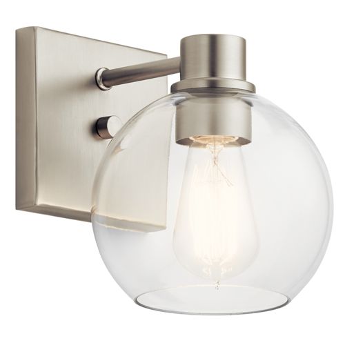 Main product image of Harmony 1 Light Wall Sconce (Brushed Nickel)