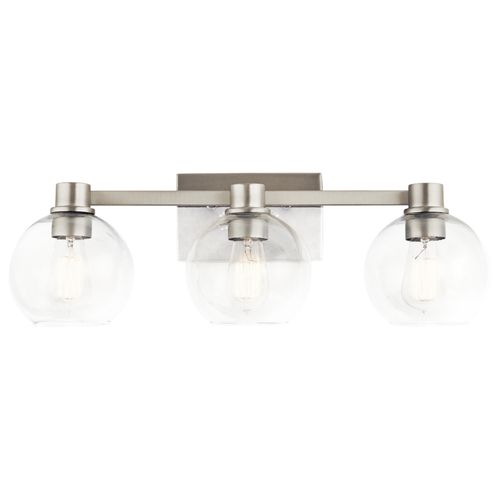 Main product image of The Harmony 24.5" 3 light vanity w/ clear glass (Brushed Nickel)