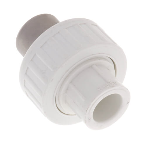 Main product image of 1/4" PVC Socket x SR Female Union w/ Buna O-ring