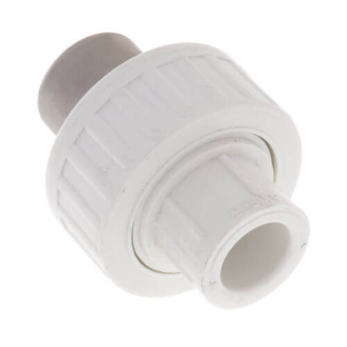 Main product image of 1/2" PVC Socket x SR Female Union w/ Buna O-ring