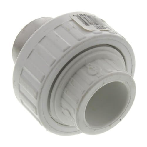 Main product image of 3/4" PVC Socket x SR Female Union w/ Buna O-ring