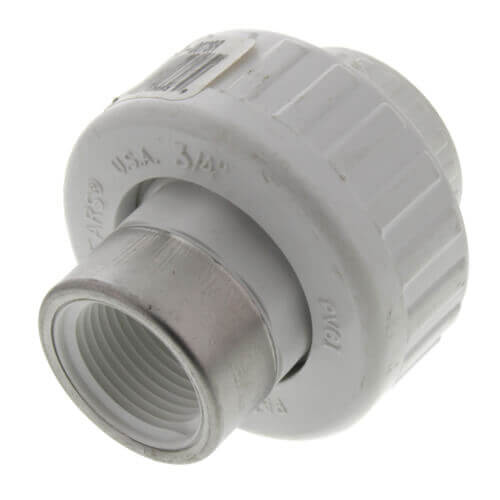 Main product image of 3" PVC Socket x SR Female Union w/ Buna O-ring
