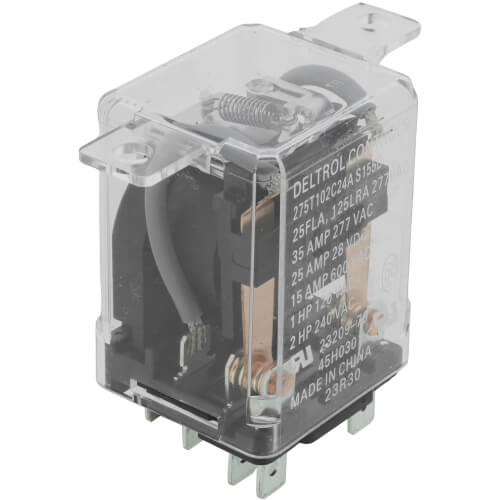 Main product image of Deltrol Relay 24V DPDT 275TM, 45H03