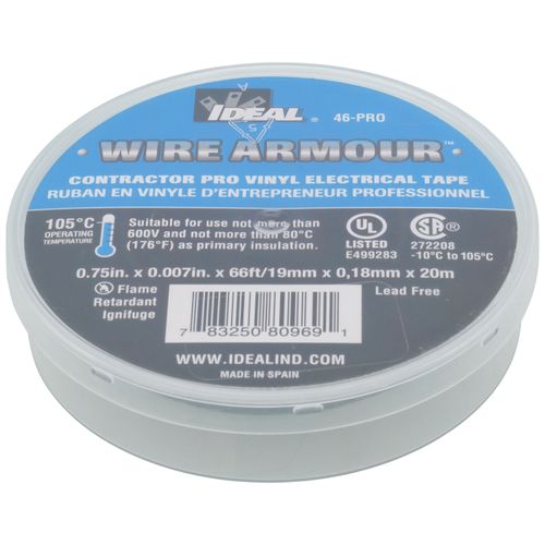 Main product image of 3/4" x 66' Contractor Pro Vinyl Electrical Tape (Black)