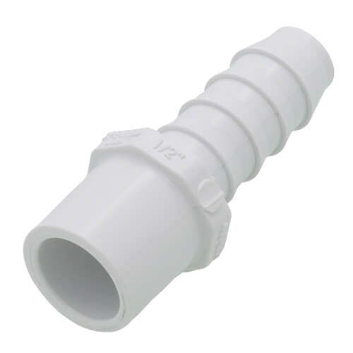 1/2" PVC Schedule 40 Insert x IPS Spigot Adapter