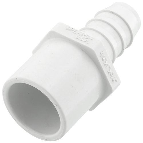 Main product image of 3/4" x 1" x 3/4" PVC Schedule 40 Insert x IPS Spigot x IPS Socket Adapter
