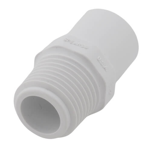 Main product image of 1/2" PVC Sch. 40 Spigot x Male Adapter