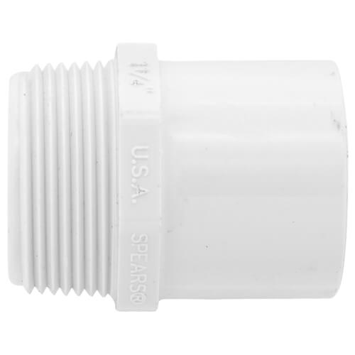 Main product image of 1-1/4" PVC Sch. 40 Spigot x Male Adapter