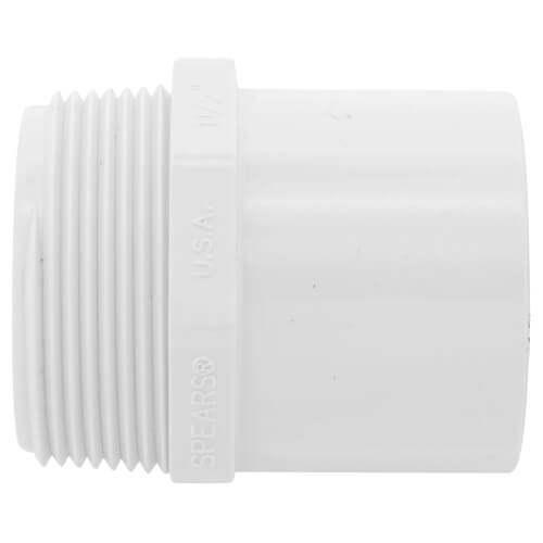 Main product image of 1-1/2" PVC Sch. 40 Spigot x Male Adapter