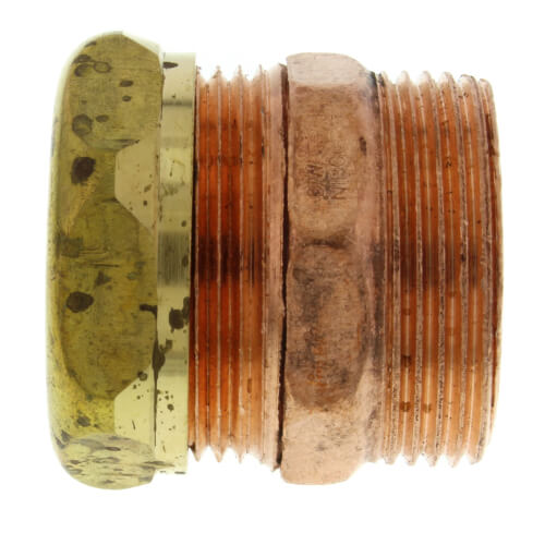 46140 Elkhart 46140 11/4" Copper DWV Male Trap Adapter (M x Slip