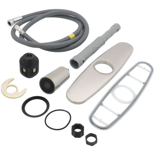Main product image of Cleveland Faucet Edgestone Single Handle Pulldown Kitchen Faucet (Classic Stainless), 46201CSL