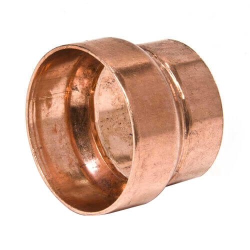 Main product image of 1-1/2" x 1-1/4" Copper DWV Coupling