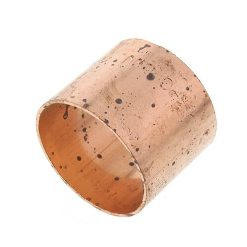 Main product image of 1-1/4" Copper DWV Coupling Less Stop