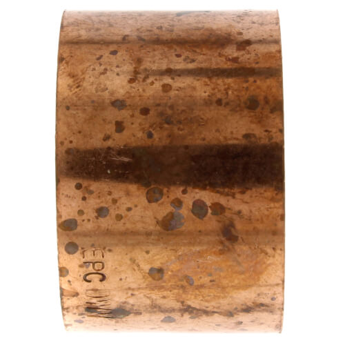 Main product image of 2" Copper DWV Coupling Less Stop