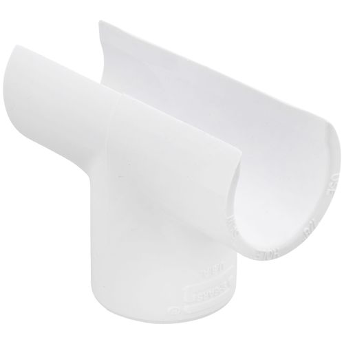 Main product image of 1" PVC Sch. 40 Snap-On Saddle (IPS O.D. x Soc)