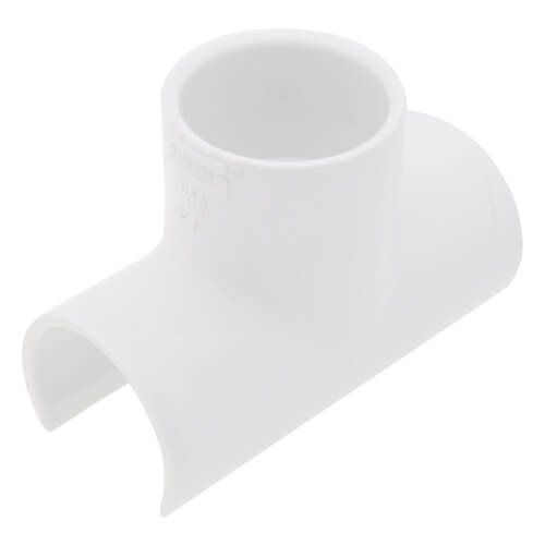 Main product image of 1-1/4" PVC Sch. 40 Snap-On Saddle (IPS O.D. x Soc)