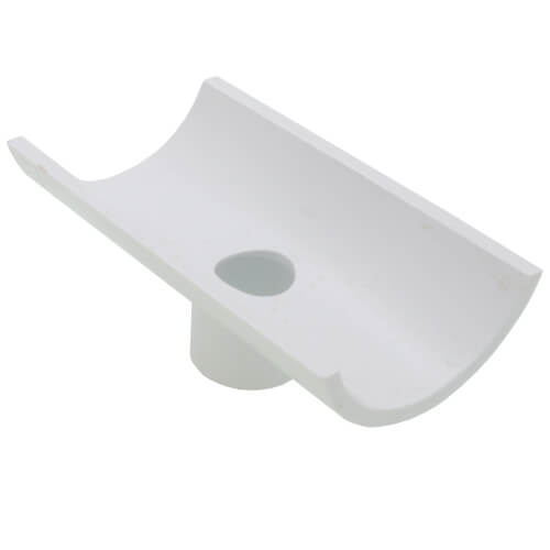 Main product image of 4" x 3/4" PVC Sch. 40 Saddle (IPS O.D. x Soc)