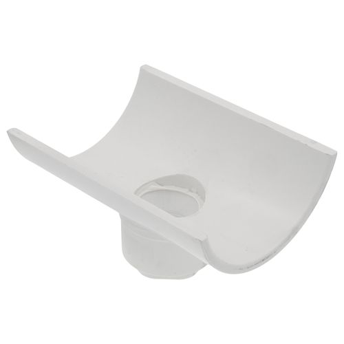 Main product image of 4" x 3/4" PVC Sch. 40 Saddle (IPS O.D. x Soc)