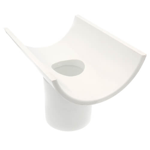 Main product image of 4" x 2" PVC Sch. 40 Saddle (IPS O.D. x Soc)