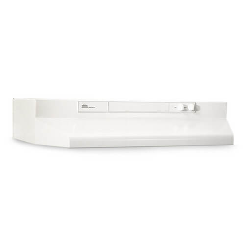 463011 Broan 463011 30" White Under Range Hood (190/220 CFM)