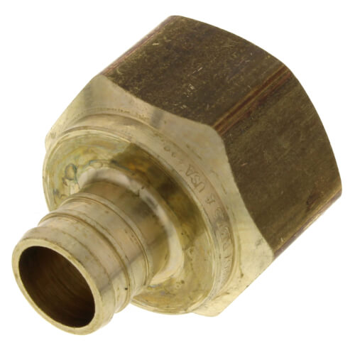Main product image of 3/4" PEX x 1" NPT Brass Female Adapter (Lead Free)